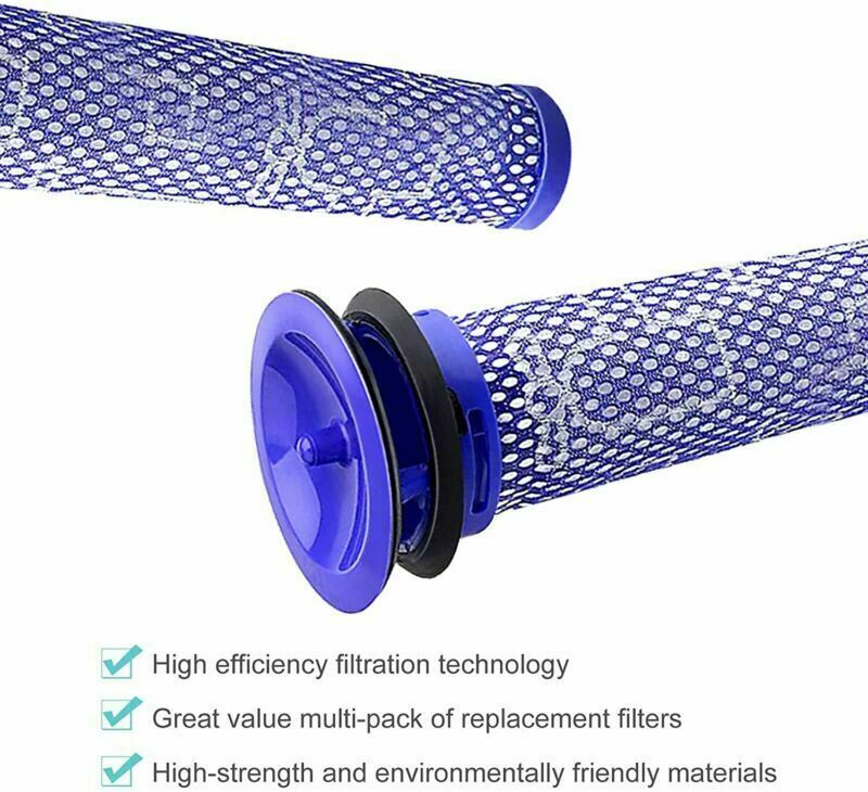 Pre & Post Hepa Filter For Dyson V7 V8 SV10 Motorhead Animal+ Cordless Vacuum US