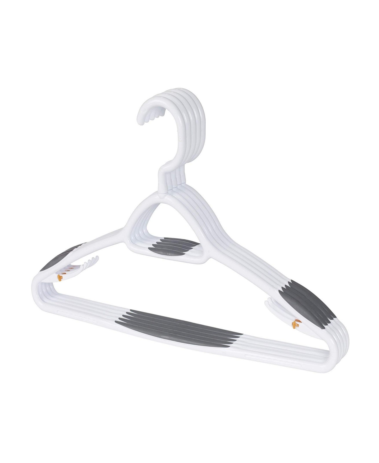 Set Of 5 Deluxe Non Slip Hangers By Space Saving Hangers For Clothes Pants Jac
