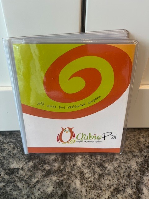 Qubie Coupon Organizing System (Large, medium and small sizes with carry bag)