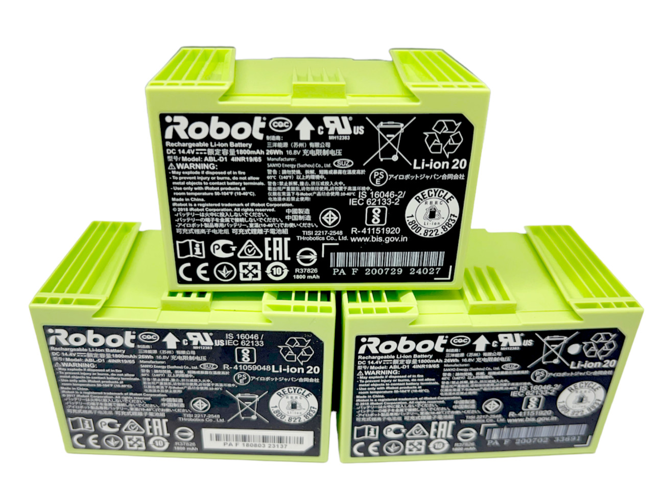 Genuine Li-ion Battery for iRobot Roomba i1 i1+ i2 i3 i3+ i5 i5+ i6 i6+ i7 i7+