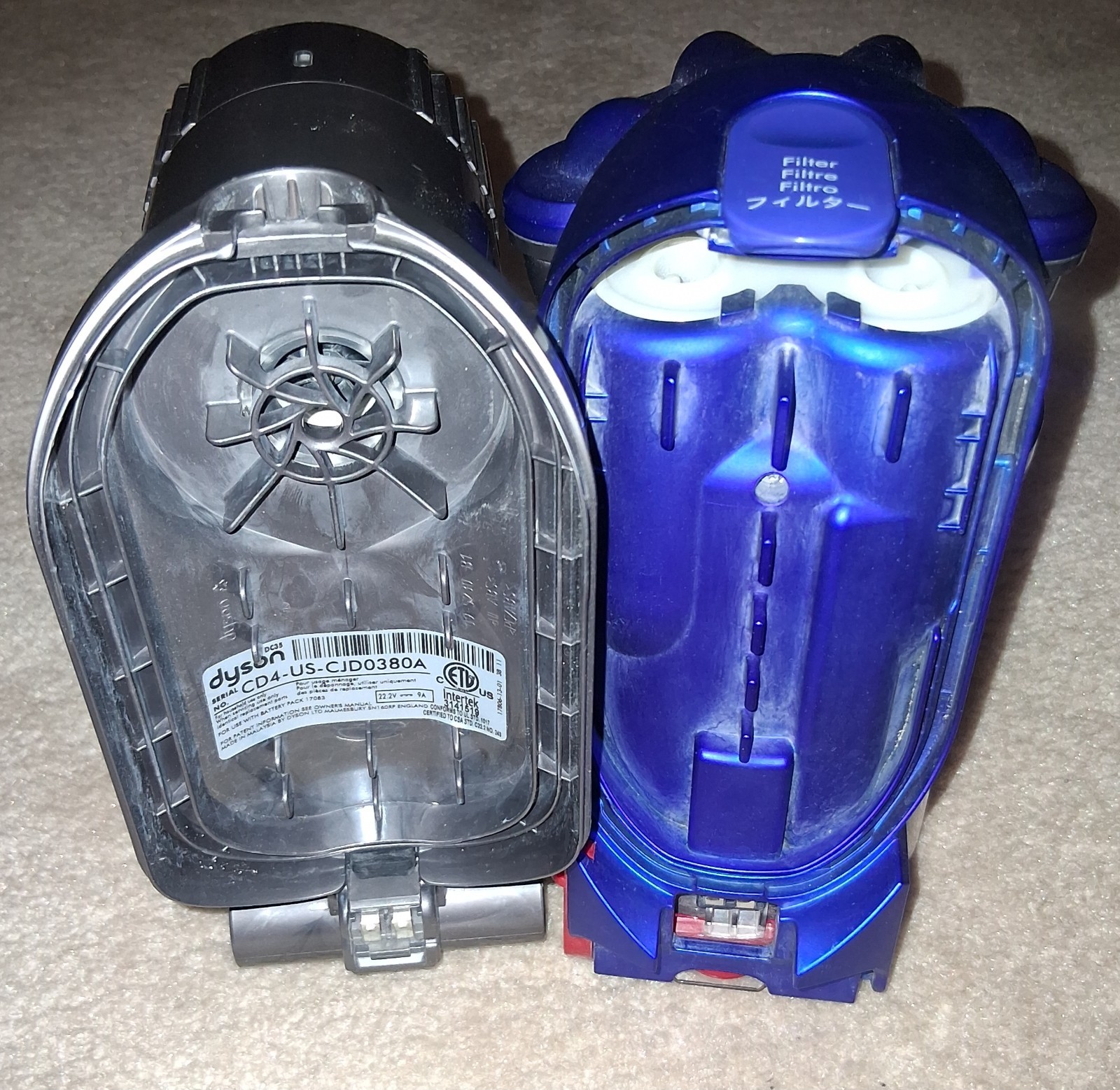 Dyson DC35 Multi Floor Handheld Vacuum Motor Body