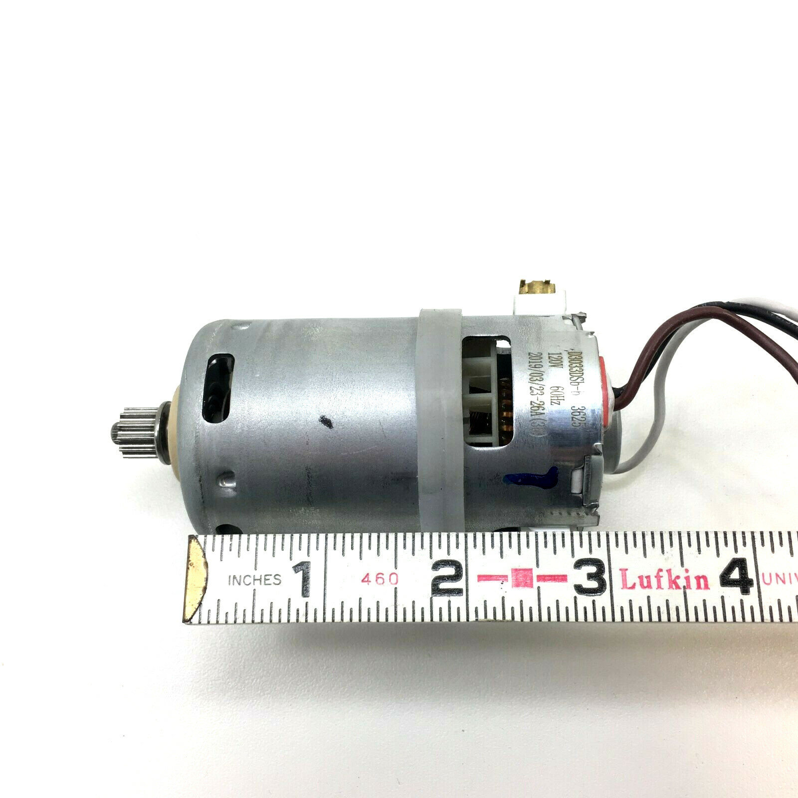 Shark ZU782 ZU780 ZU785 Vacuum SMALL 120V 60Hz GEARED BRUSHROLL MOTOR OEM Part