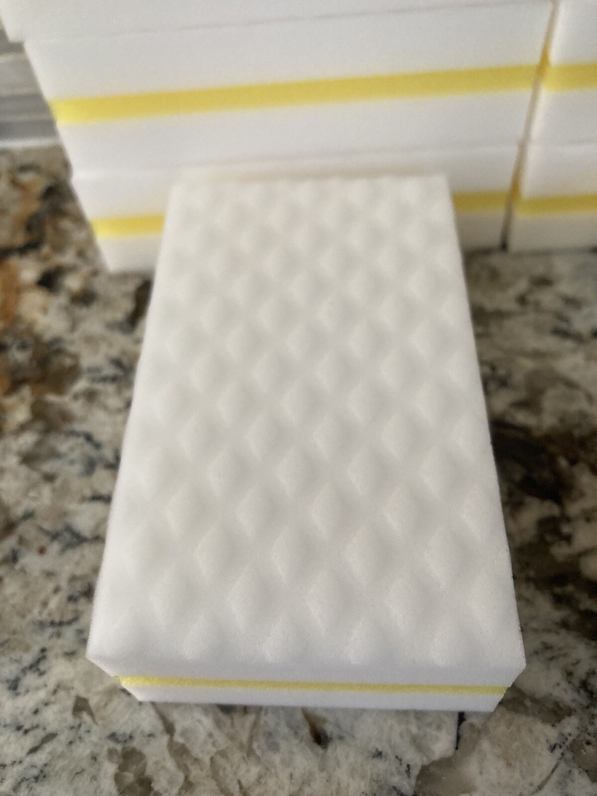 10 PACK Magic Melamine Sandwich Sponge Eraser Heavy Duty Extra Durable 1-1/4″
