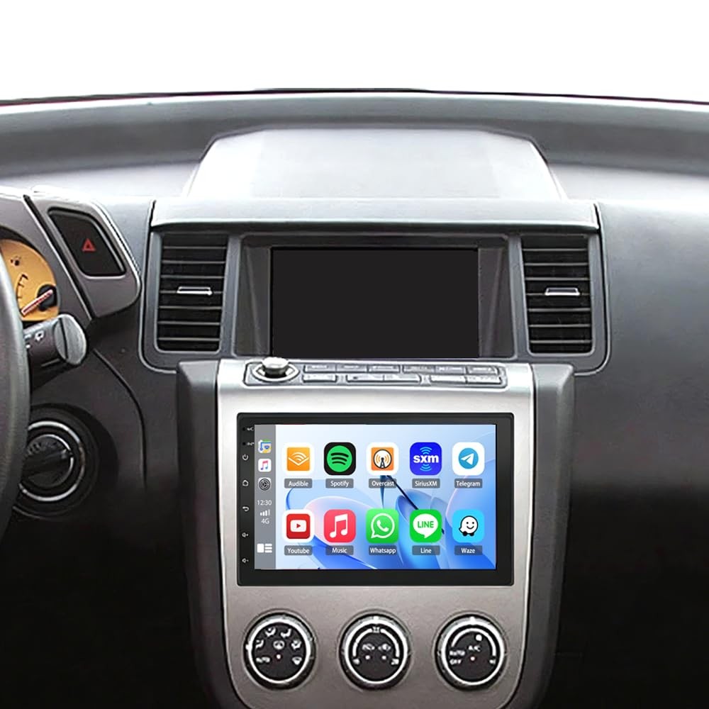 Android Car Stereo Nissan Murano Z50 03-08 7″ Touch 2+32GCarPlay/AA GPS WiFi Cam