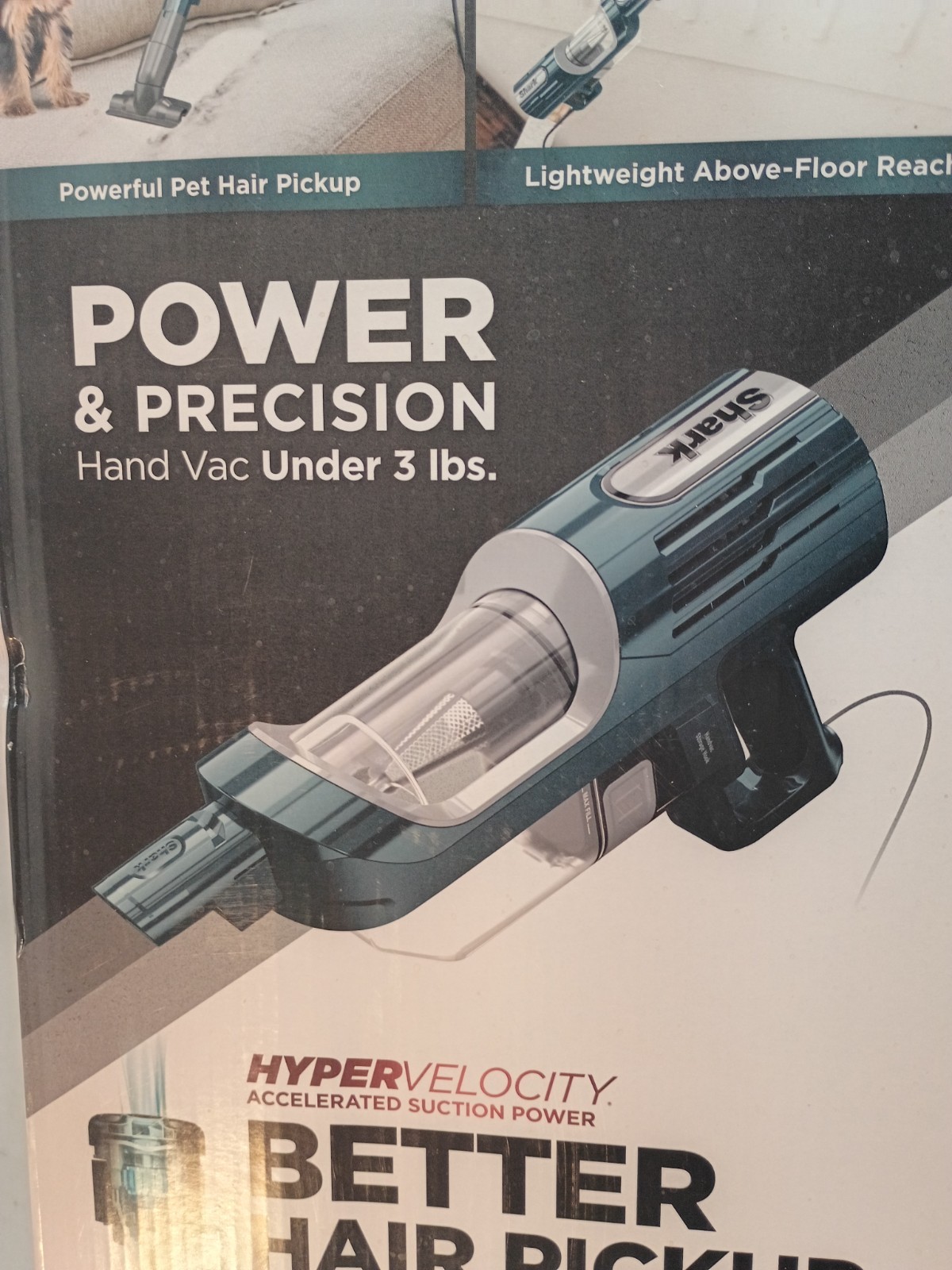 Shark HZ700 UltraLight Pet Pro Corded Stick Vacuum with PowerFins