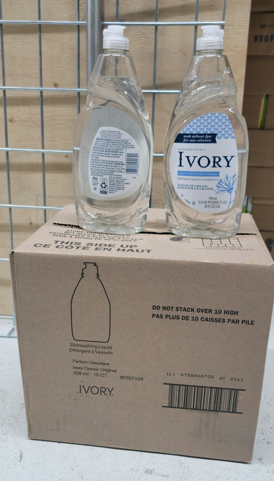10-Pack Ivory Dishwashing Dish Detergent Classic Scent 24 Oz FREE Shipping