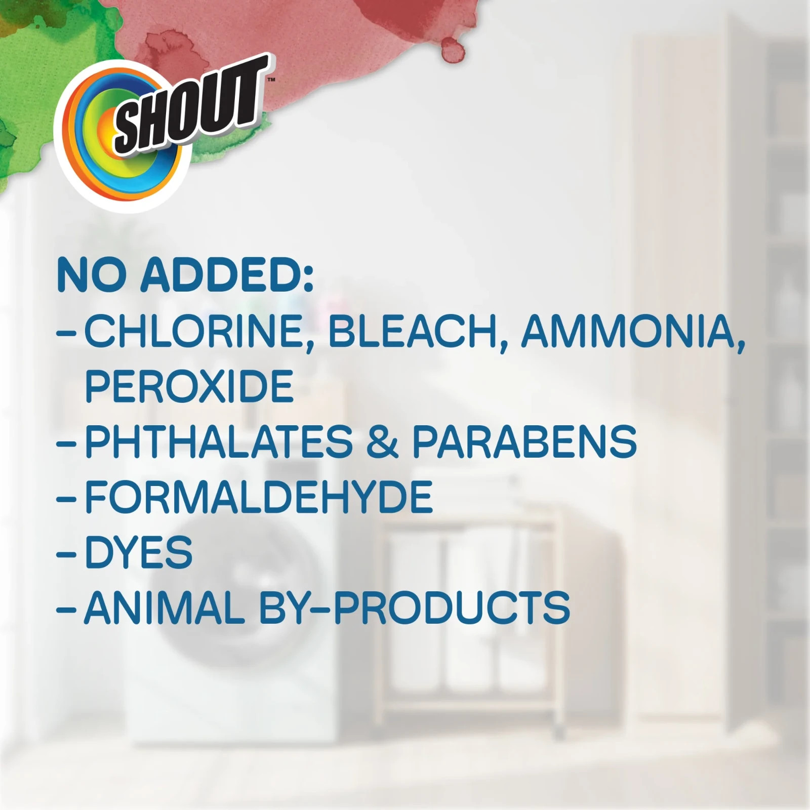 Shout Advanced Grease Busting Foam, Laundry Stain Remover for Oil and 18oz Can