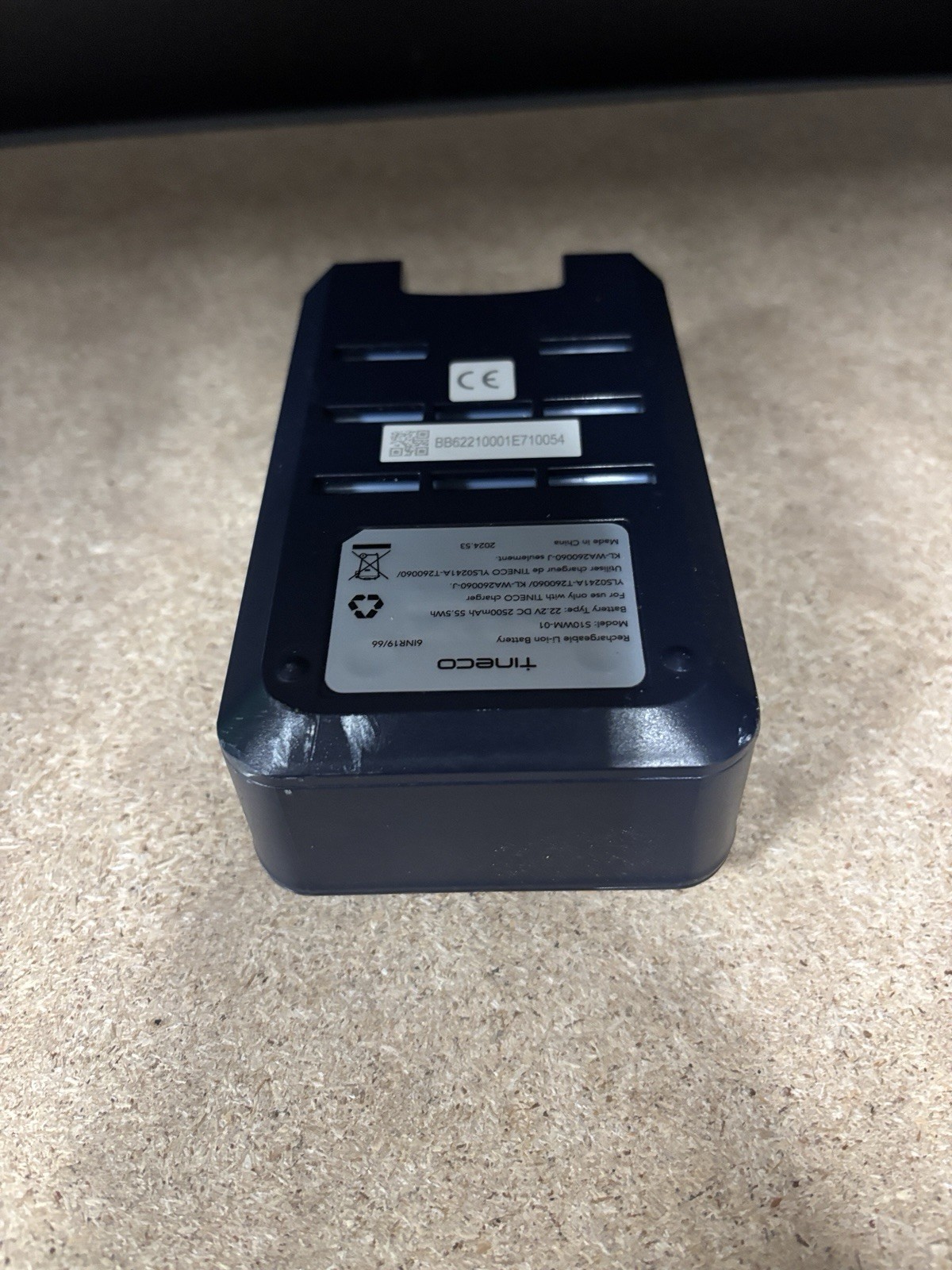 GENUINE Tineco S10 iLoop Only Cordless Vacuum Li-on Battery Replacement Part