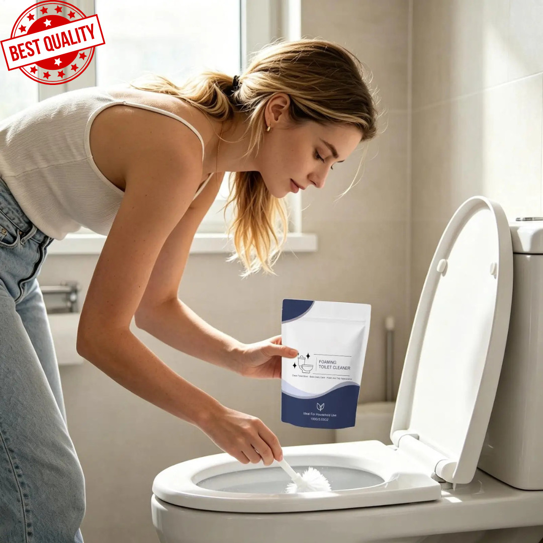Restorabowl Foaming Cleaning Powder Fresh Scent Fast Dissolving Daily Care 300g