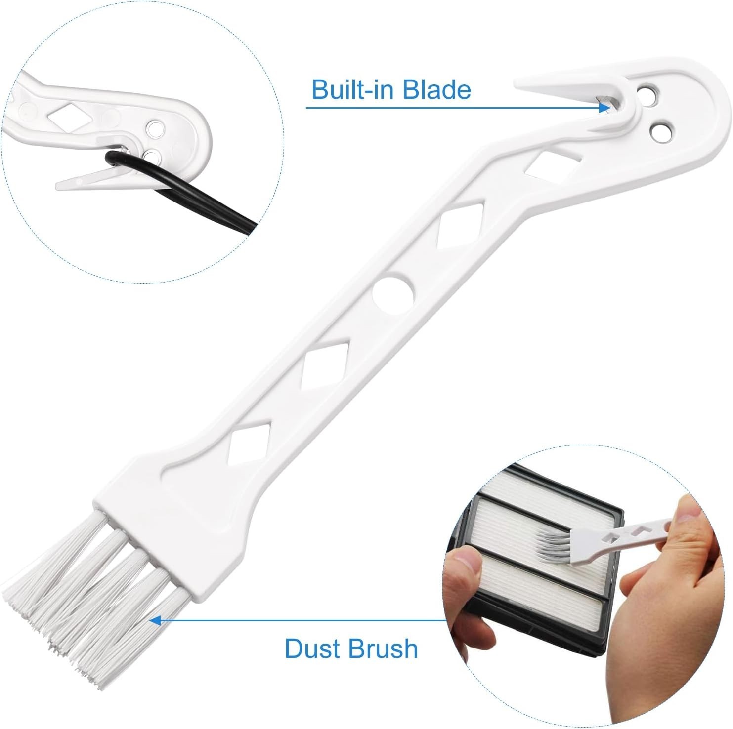 Dust Brush for Xiaomi/Shark/Dreame Vacuums – Boost Cleaning Efficiency