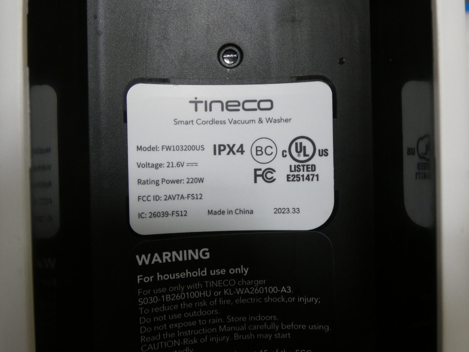 Tineco FW103200US Floor One S5 Pro 2 Cordless Wet/Dry Vacuum & Washer