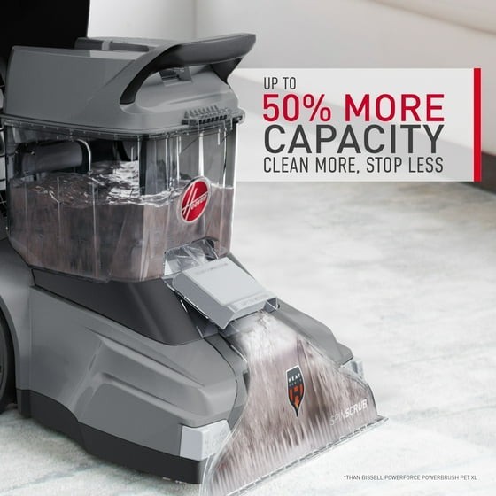 Hoover PowerScrub XL, Upright Carpet Cleaner Machine, Carpet Shampooer, FH68010