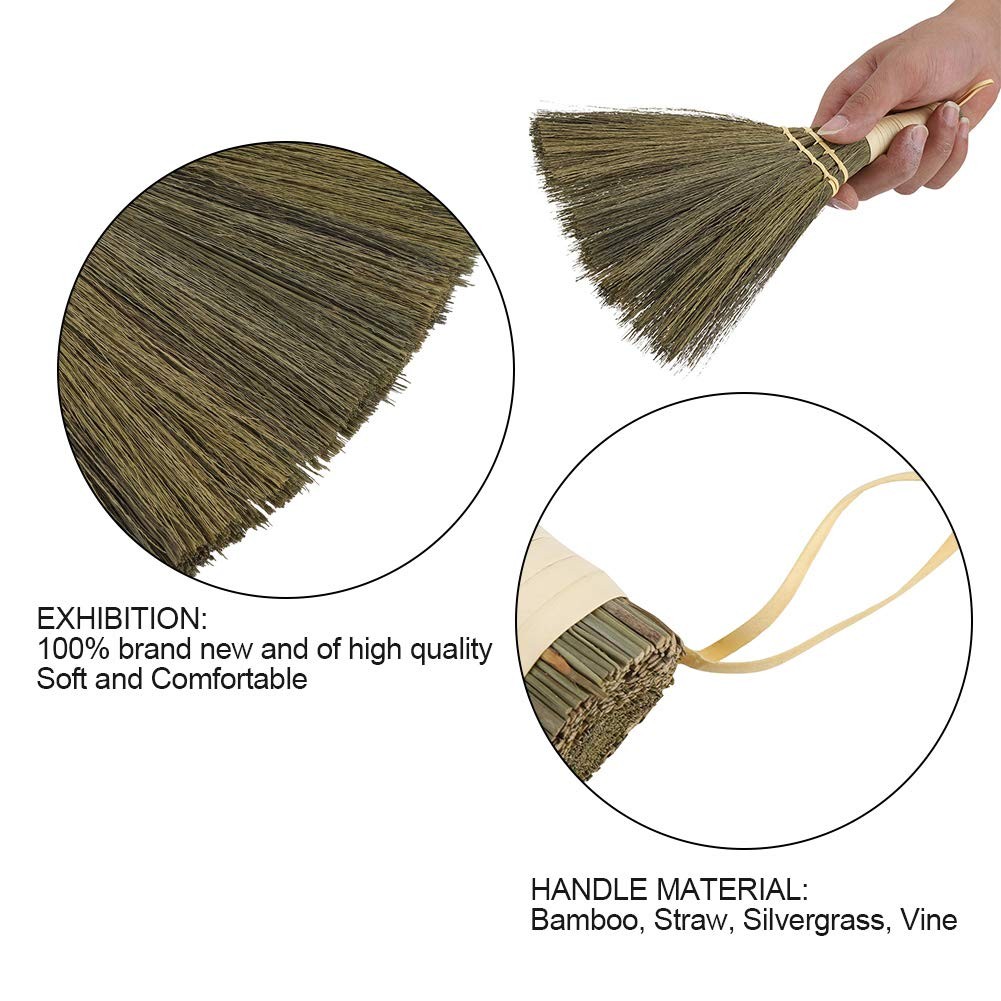 Whisk Broom, Dust Brush Household Portable Cleaning Brush Handheld Brush Hand…