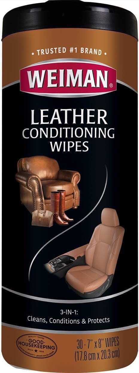 Weiman Wipes-Non Toxic Clean Condition Uv Protection Help Prevent Cracking Or Fa