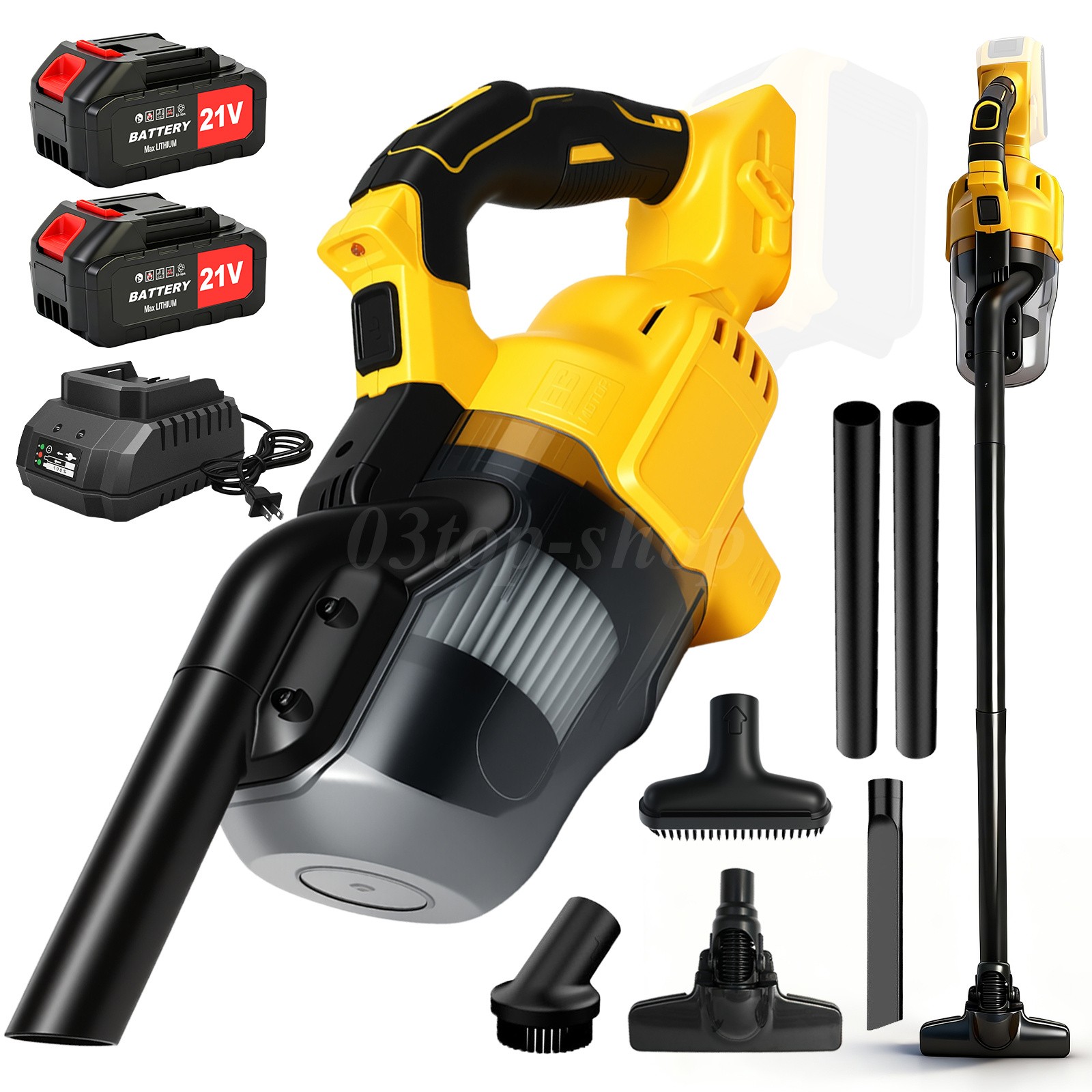 Cordless Vacuum Cleaner 5 in 1 Handheld Electric Vacuum Cleaner with 21V Battery