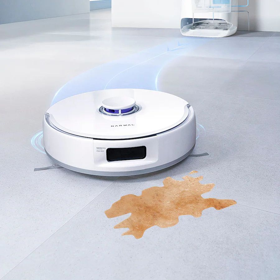 NARWAL Freo X Ultra Robot Vacuum Cleaner & Mop Combo Self-Empty Cleaning 8200Pa