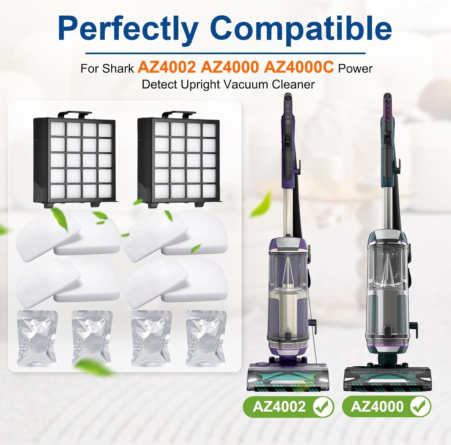 AZ4002 Replacement filter for Shark Detect Pro Vacuum AZ4000 AZ4002 AZ4000C 2