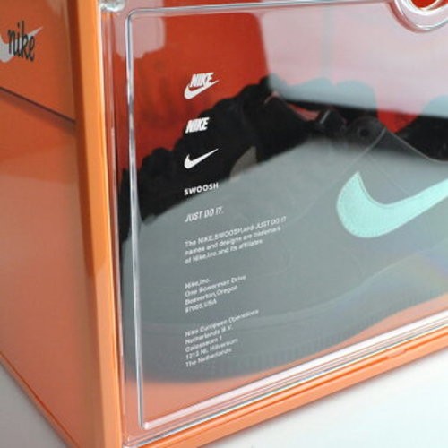 NIKE VINTAGE SHOES BOX China Shanghai Exclusive Orange Plastic og010-801a