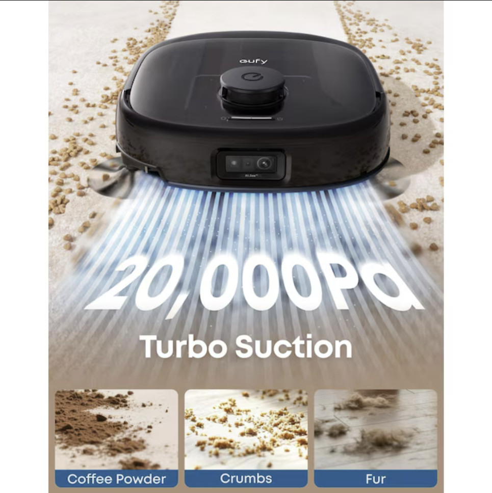 Eufy E28 Omni Robot Vacuum For Carpet Hardwood Floors Free Shipping New