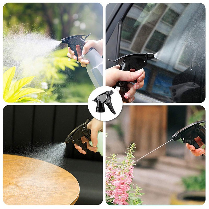 Bulk Plastic Trigger Spray Bottle 16 oz Heavy Duty Chemical Resistant Sprayer