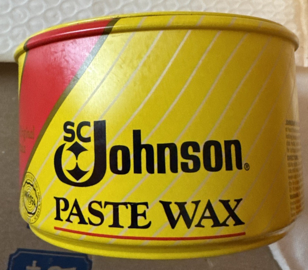 SC Johnson Paste Wax The Original Formula, 16 oz (1 lb) Discontinued 80-85% Full
