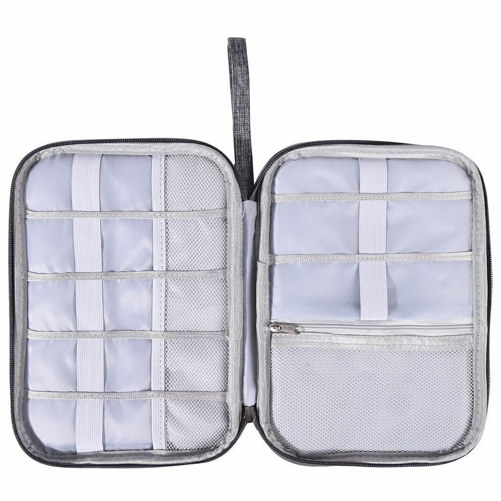 Travel Cable Bag Organizer Charger Storage Electronics USB Case Cord Accessories