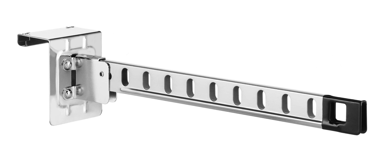 Whitmor Over The Door Hanger Holder, 1 Count 1 (Pack of 1), Silver