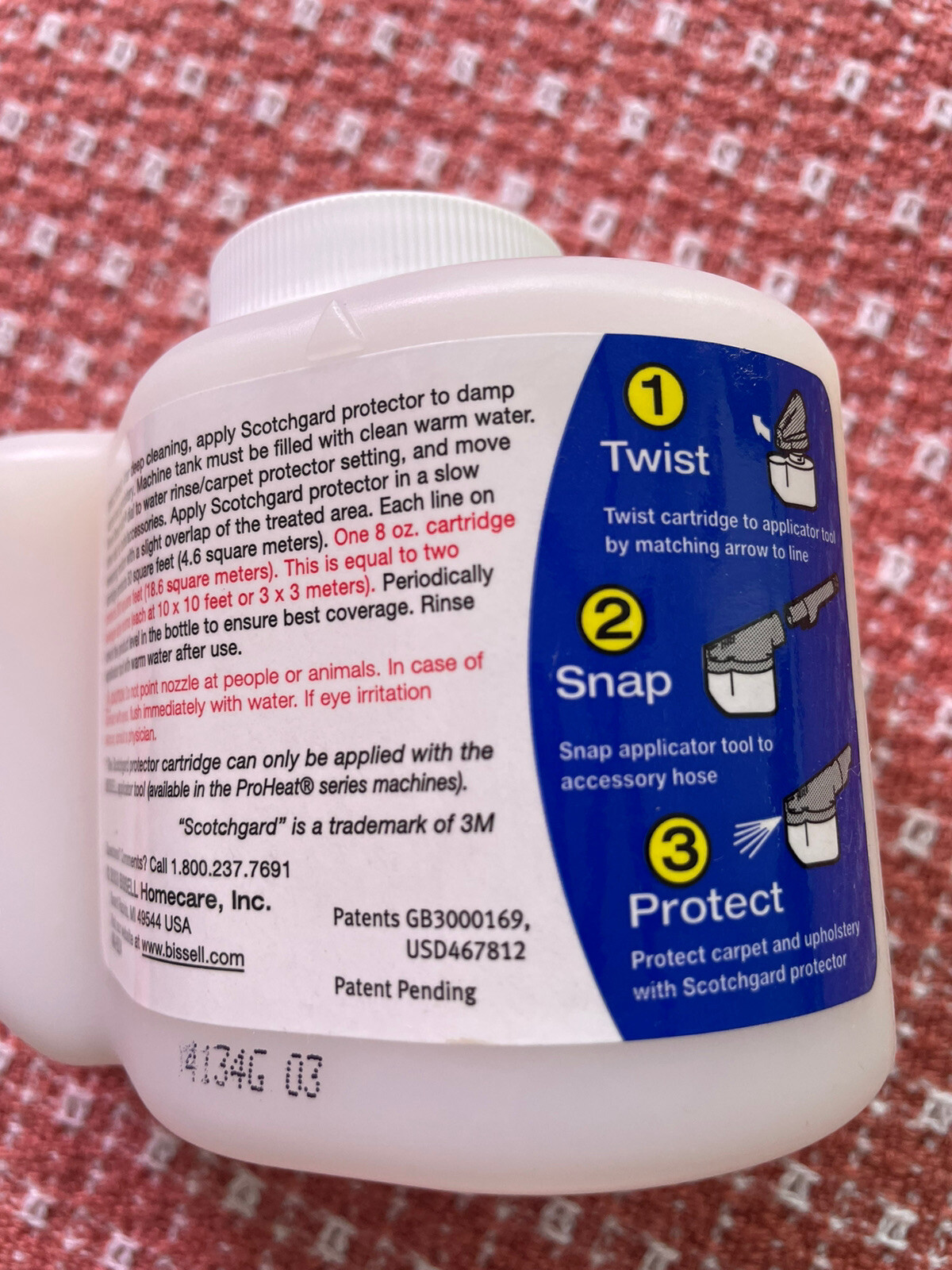 Scotch Guard – Extra protection Formula – 8 FL. OZ. New sealed free shipping!