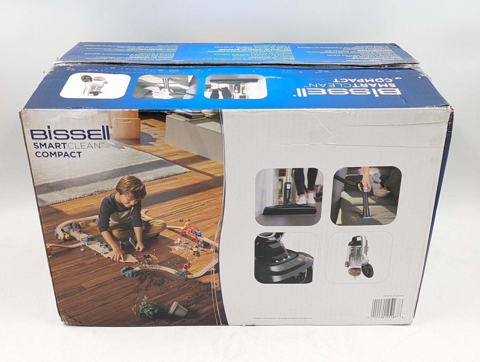 Bissell Smart Clean Compact Vacuum Cleaner Kit For All Floors (2273N) Black