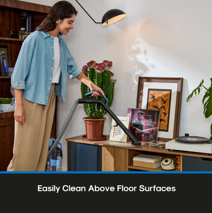 Mainstays Lightweight Bagless Upright Vacuum Cleaner with Brush and Crevice Tool