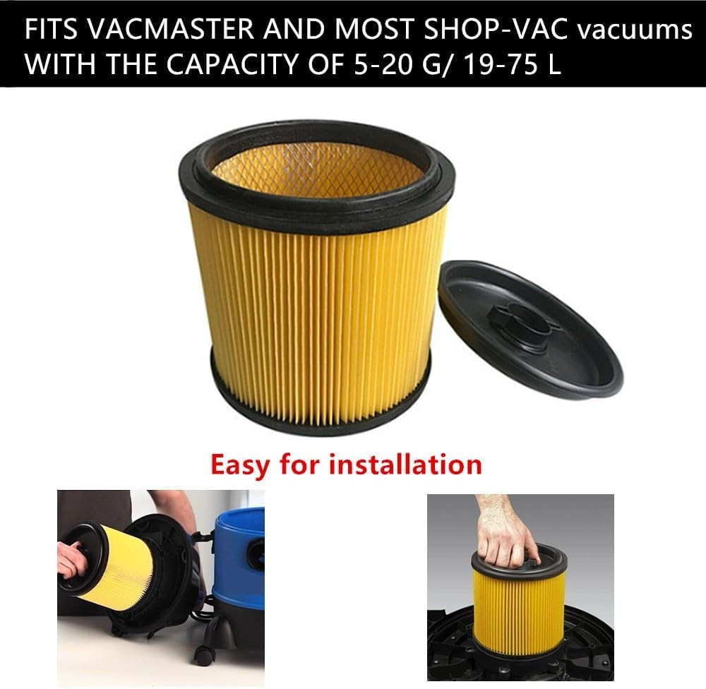 2 PACK standard cartridge vacuum HEPA filter CMXEVCVVCFSCM compatible