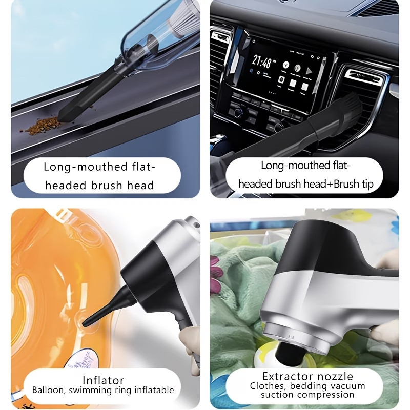 Cordless Handheld Vacuum Cleaner Small Mini Portable Car Auto Home Wireless