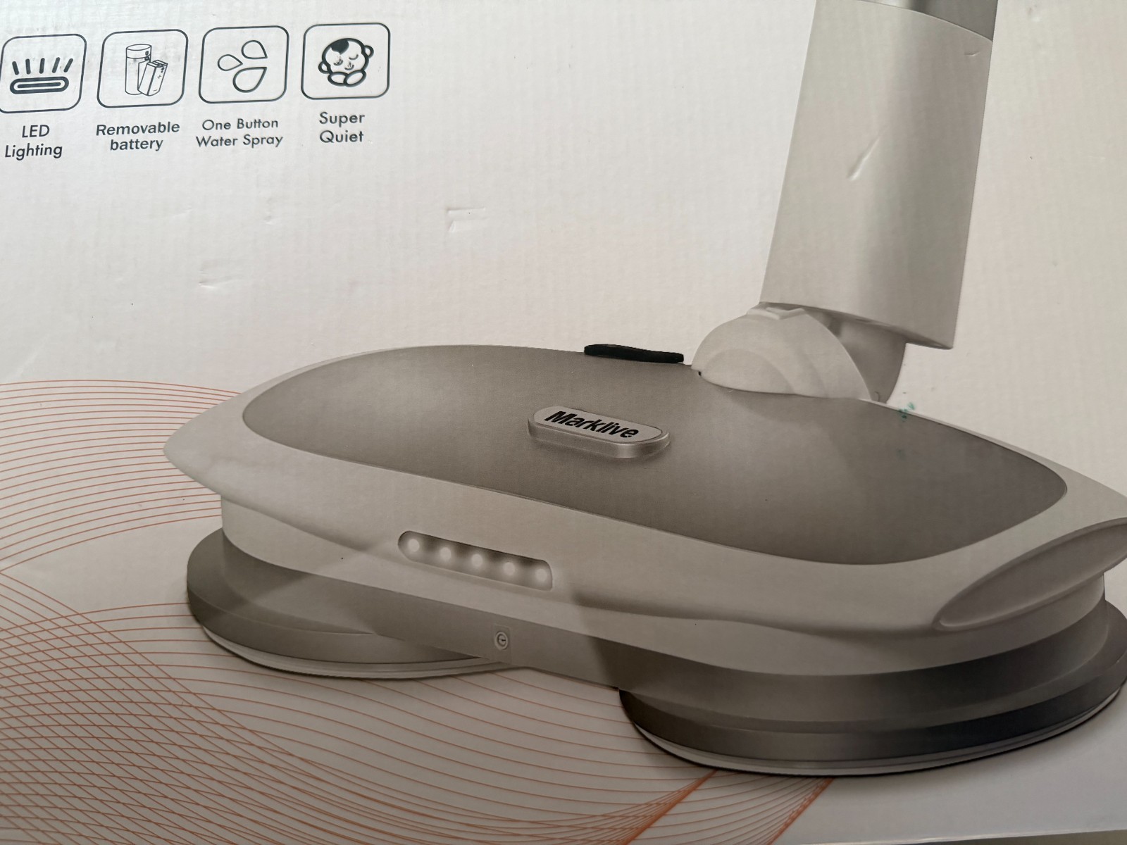 Mark Live Electric Mop Mk288 -New