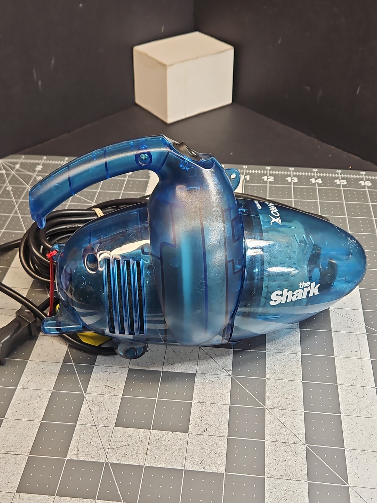 Shark Euro-Pro X Handheld Vacuum 600W Blue Corded Lightweight Small Home Cleaner