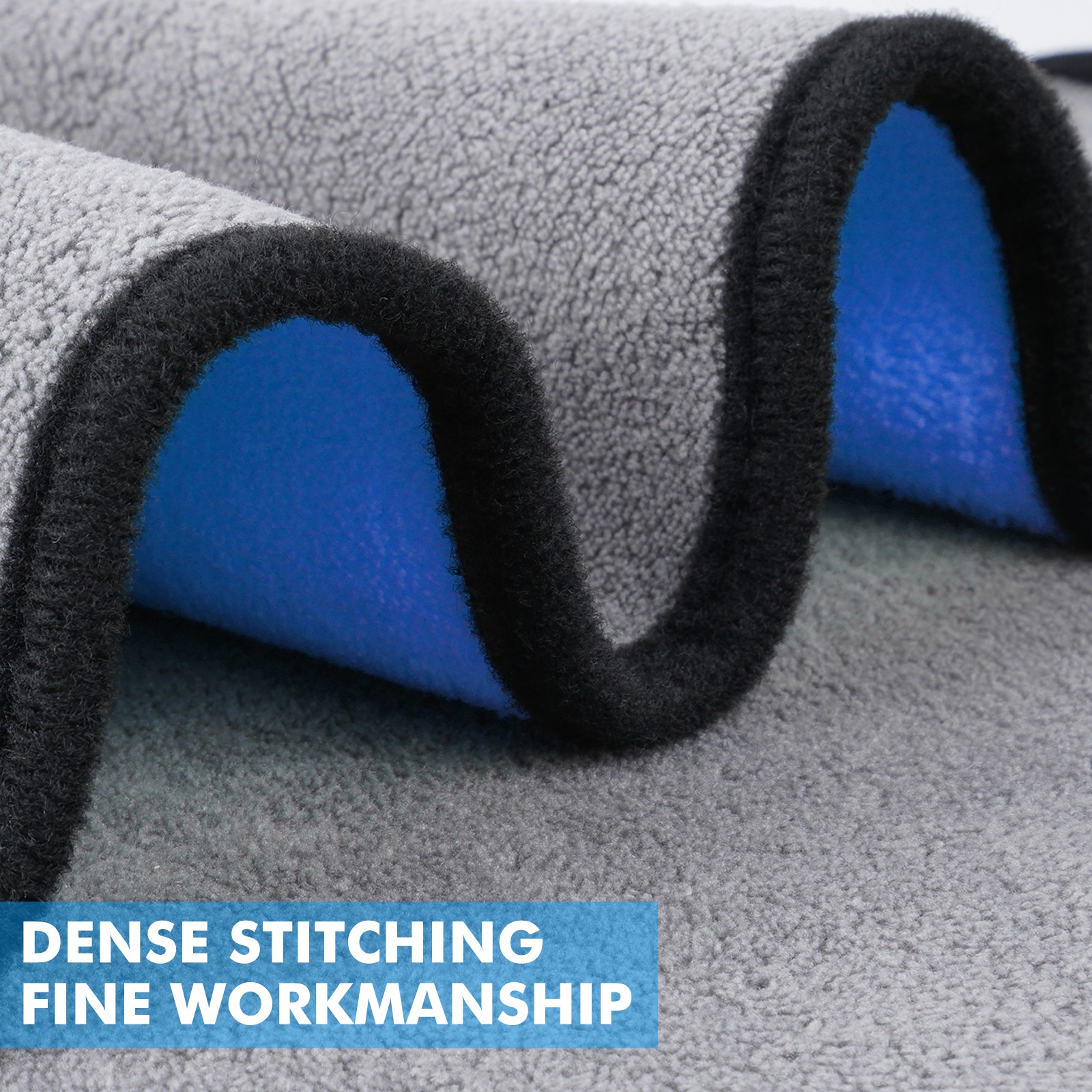 Microfiber Cleaning Cloth Towel Rag Car Polishing Detailing No-Scratch Set of 3