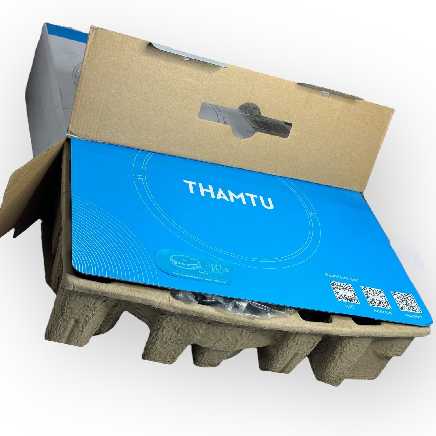 Thamtu G2 Robot Vacuum and Mop Combo, 130Min Runtime, APP&Voice Control, Robotic