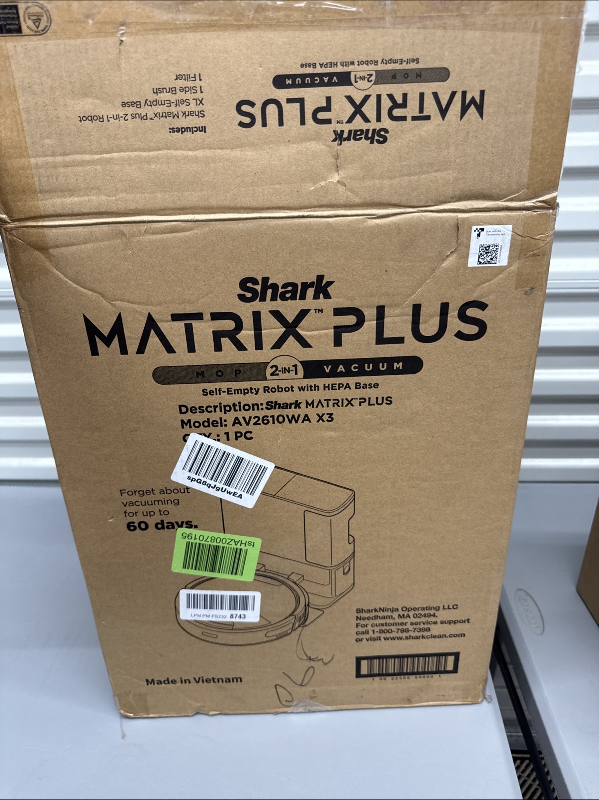 Shark Matrix Plus 2 In 1 Mop Vacuum