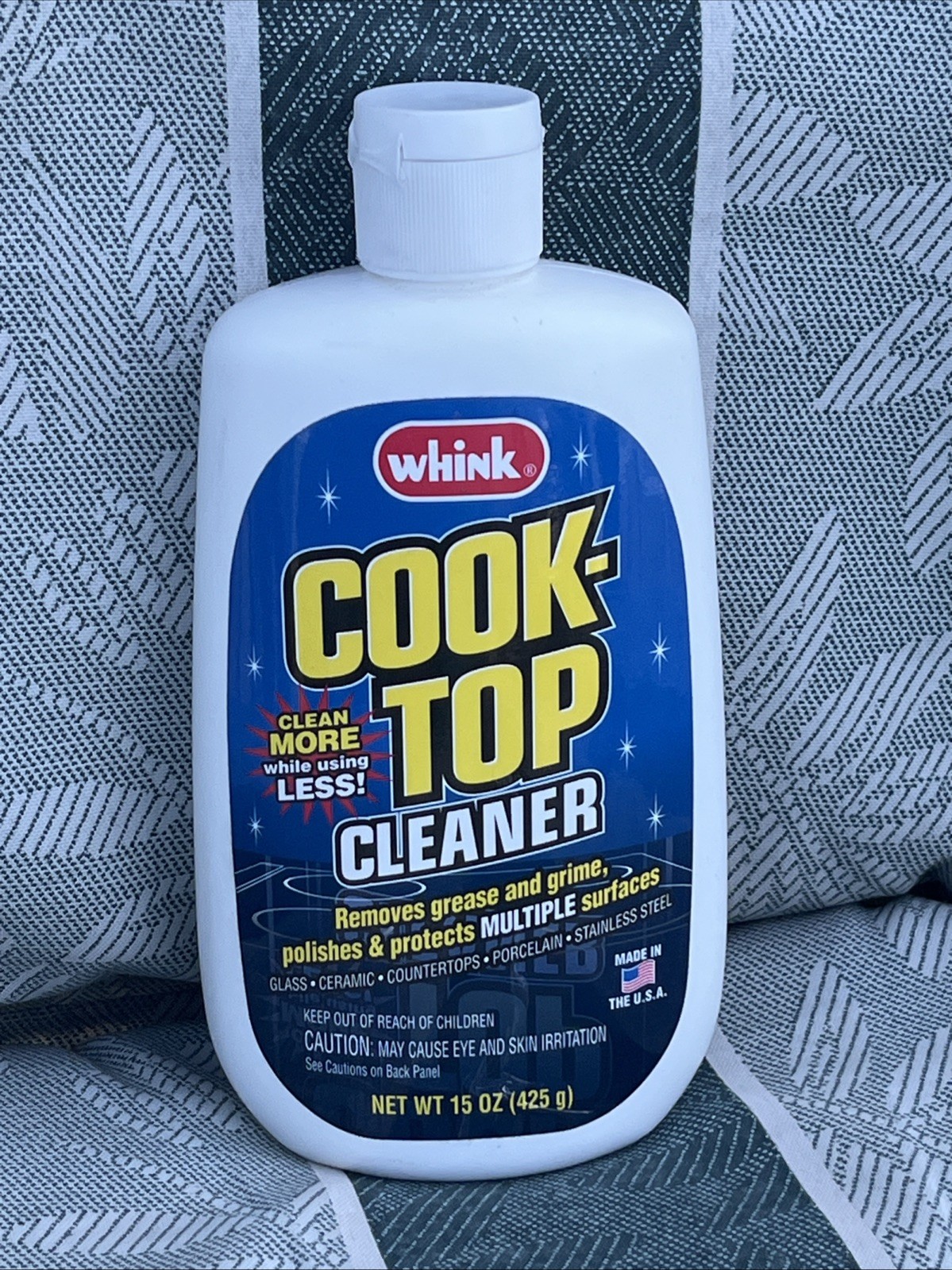 Whink 33281 Cook-Top Cleaner 15oz bottle
