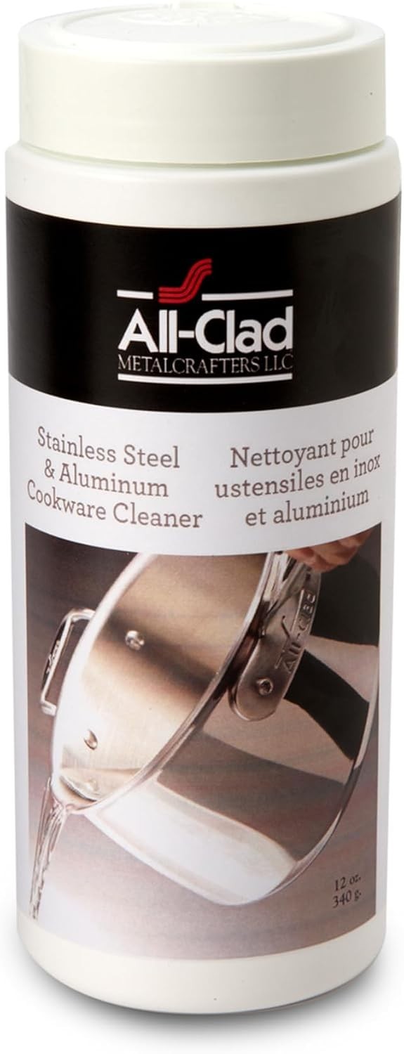 Eco-Friendly Powder Polish for Stainless Steel Cookware – 12 Ounce Edition