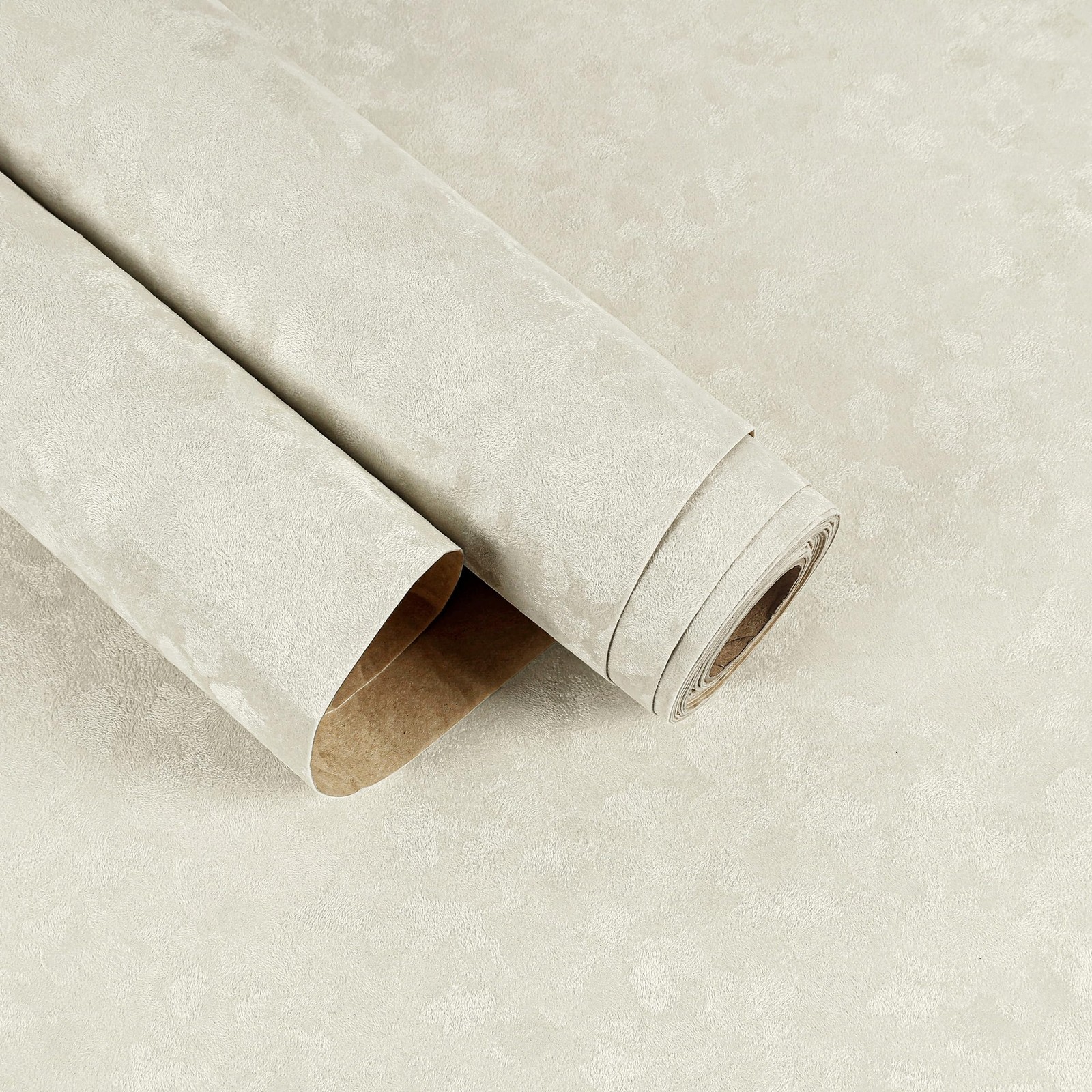 EaseStick Beige Velvet Drawer Liner for Jewelry Box 15.7″W x 160″L,