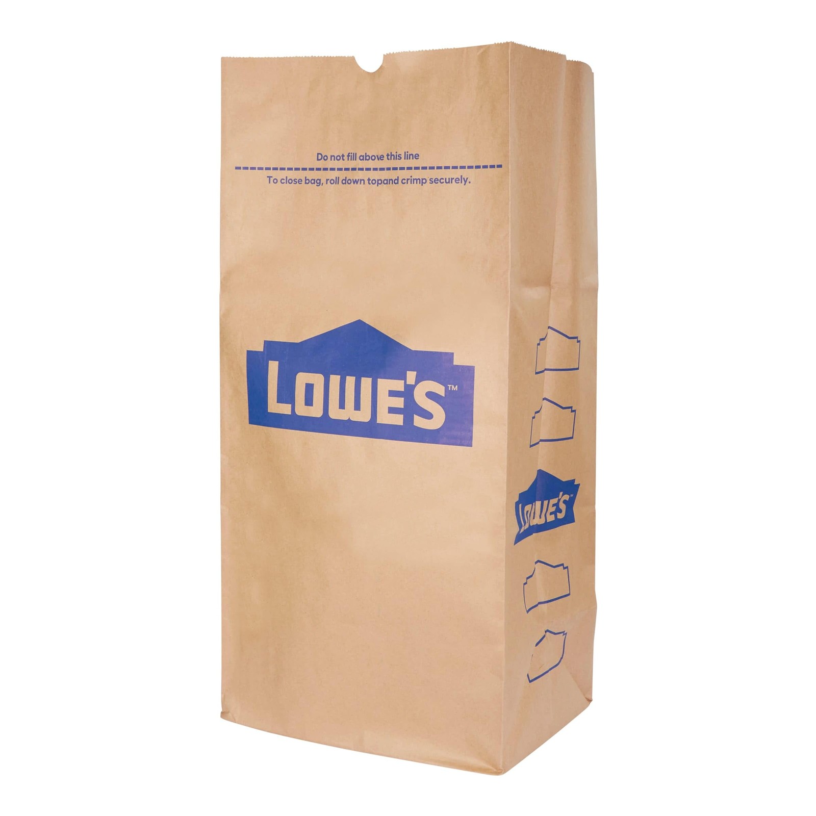 30 Gallon Heavy Duty Brown Paper Lawn and Refuse Bags for Home and Garden (10…