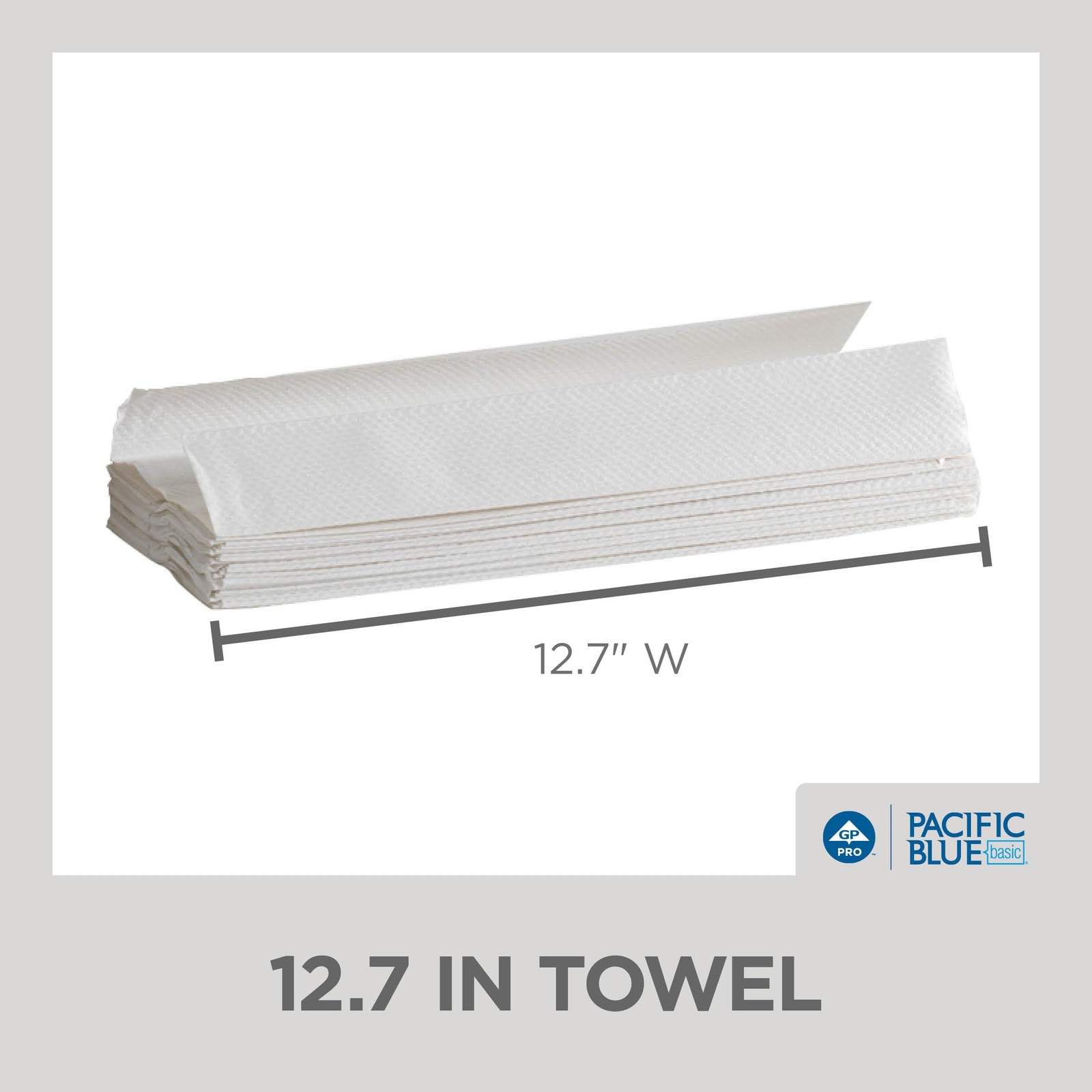 Georgia-Pacific Pacific Blue Basic C-Fold Paper Towels By Gp Pro White 20603