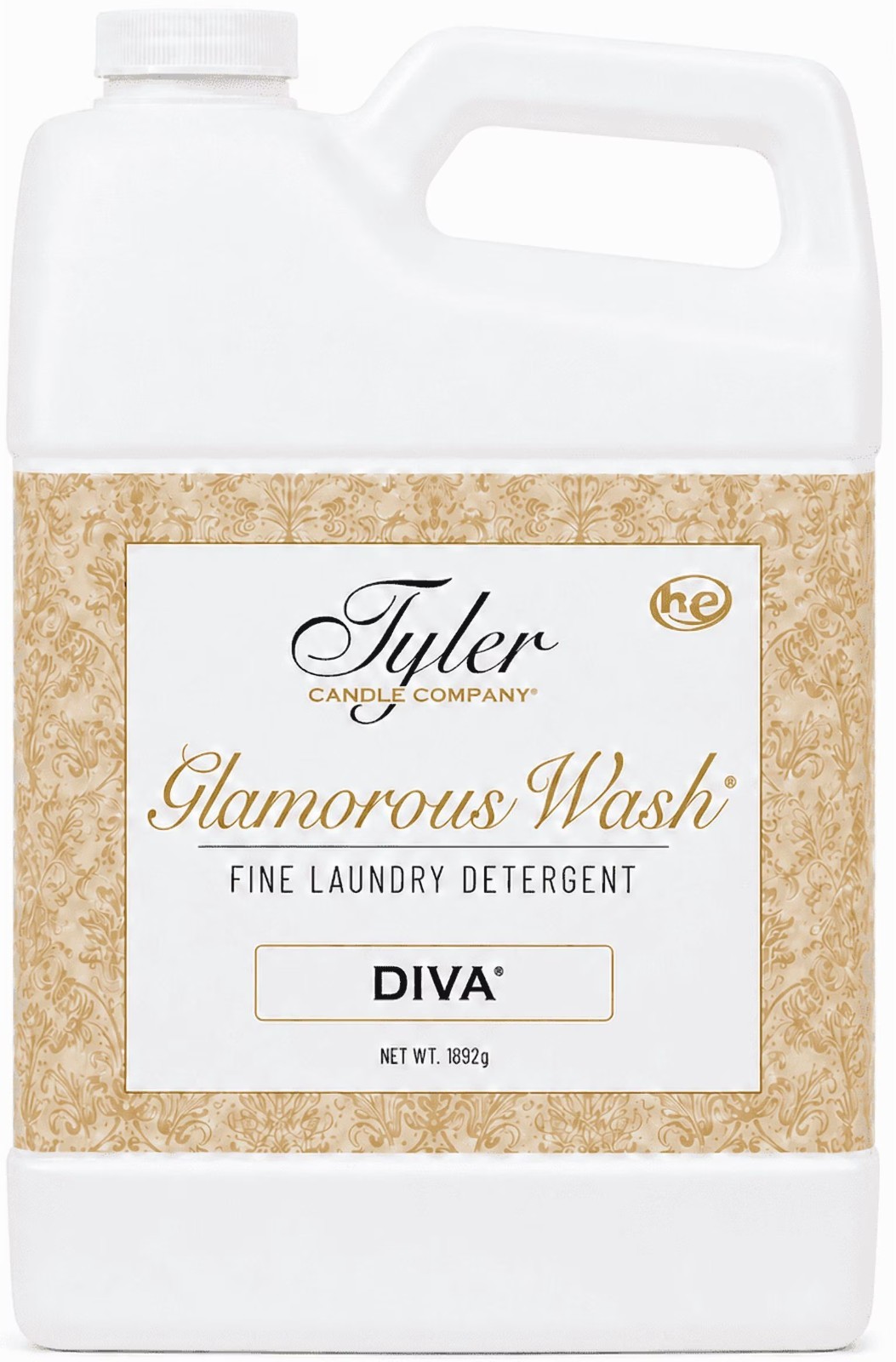 Tyler Candle Diva Glamorous Wash Liquid Laundry Detergent, 24 Loads, 64 fl oz