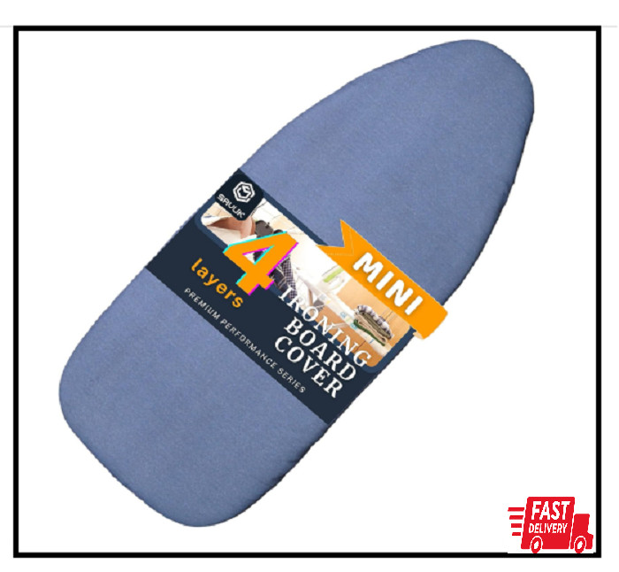 12.5 X 30 Inch Smart Table Top Ironing Board Cover and Pad with Standard Size, F