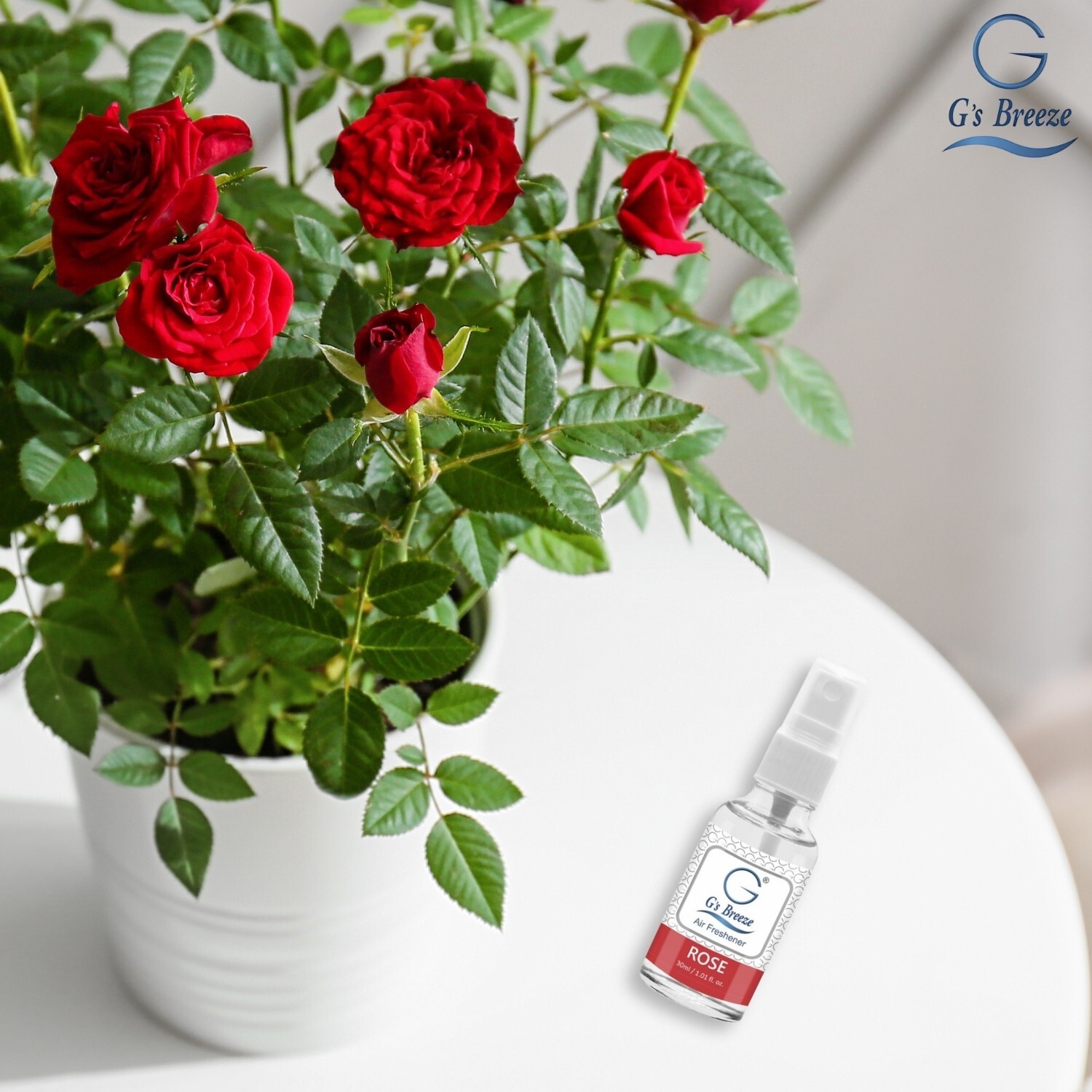 G’s Breeze Rose Air Spray – Long-Lasting Floral Fragrance for Any Occasion