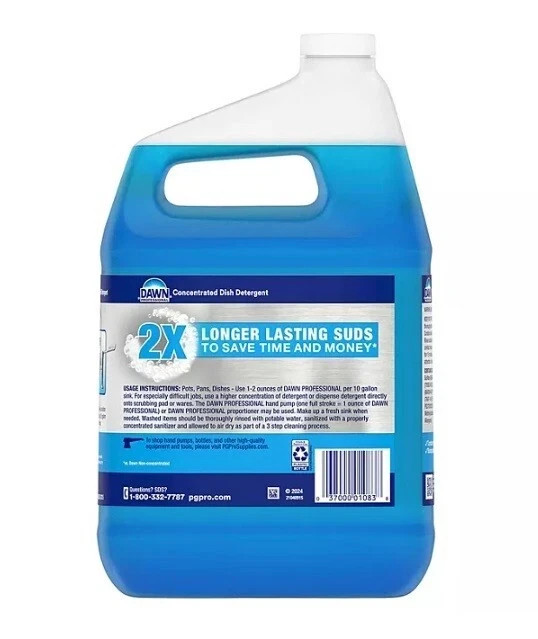 Dawn Professional Manual Pot & Pan Dish Soap, 1 gal., Choose Scent