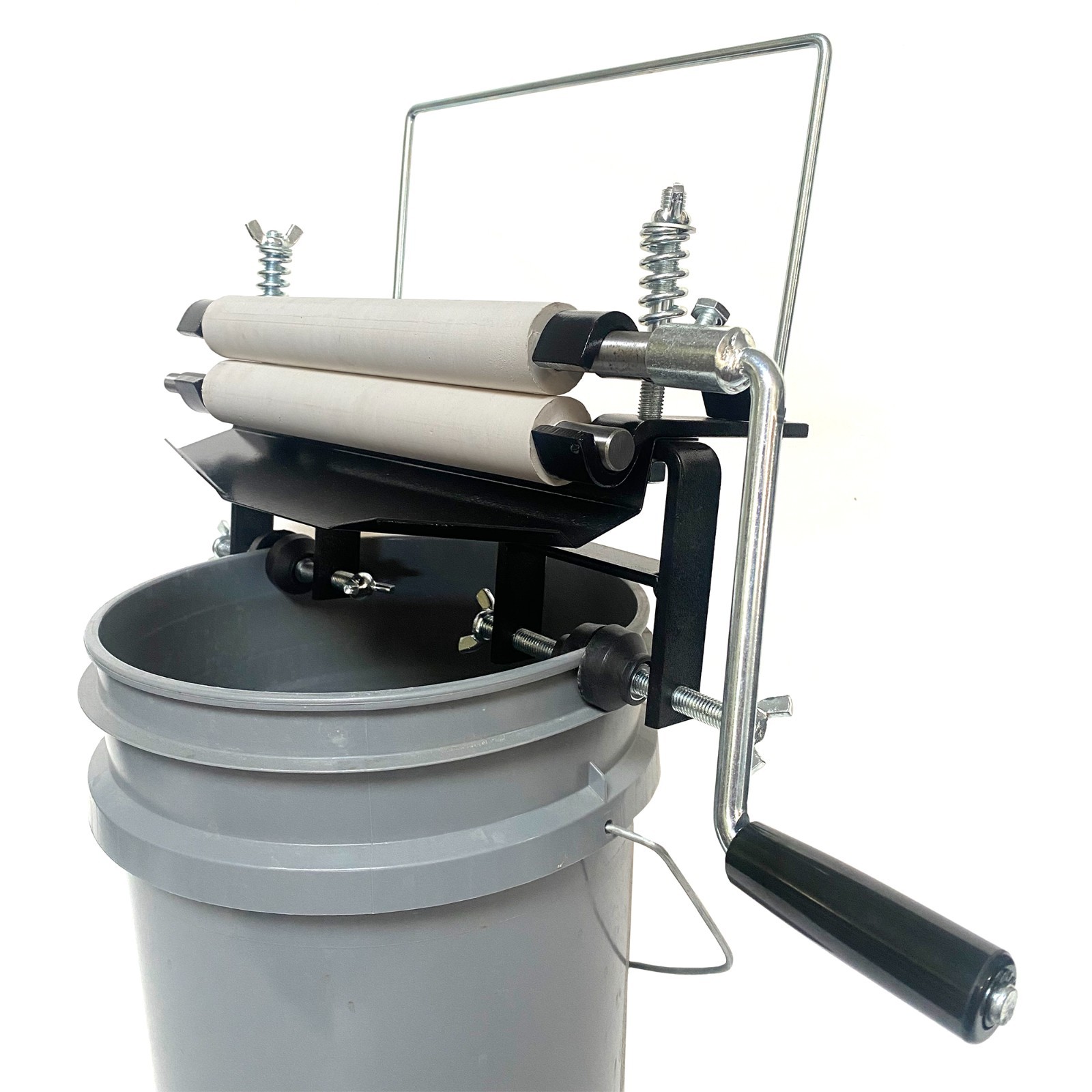 Upgraded Clothes Wringer, Hand Crank Laundry Wringer Washer Removes 95% Water