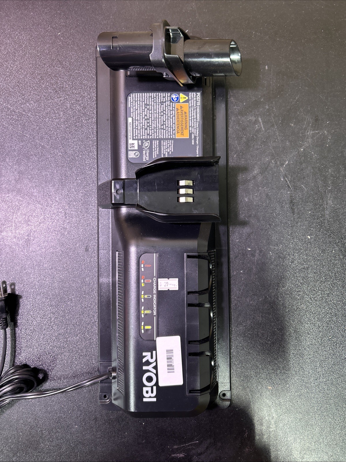 Ryobi PCG719 Charger Charging Docking Station for Advanced Stick Vacuum Z291
