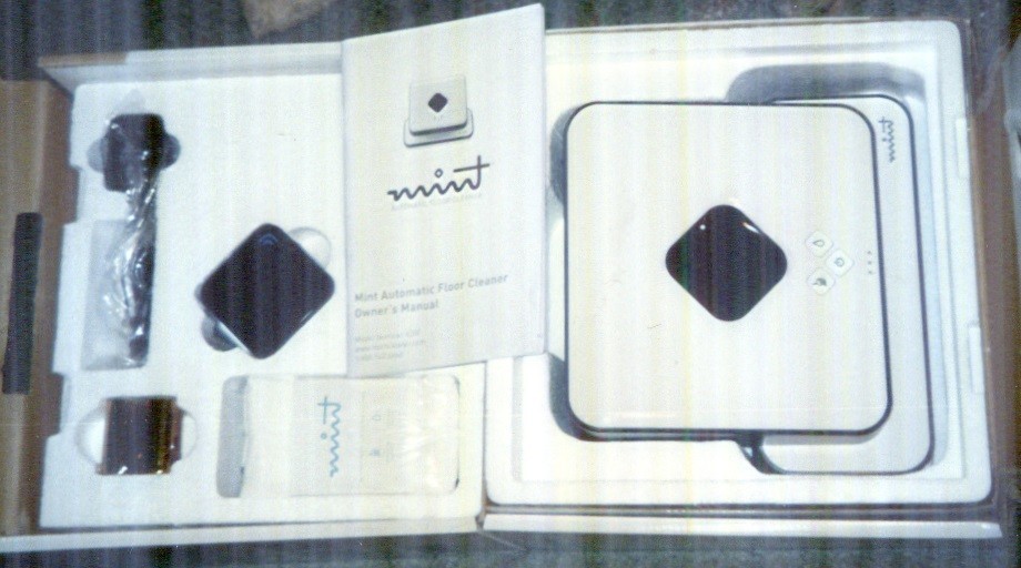 Mint Model 4200 Robotic Automatic Floor Cleaner Sweeps & Mops New Open Box