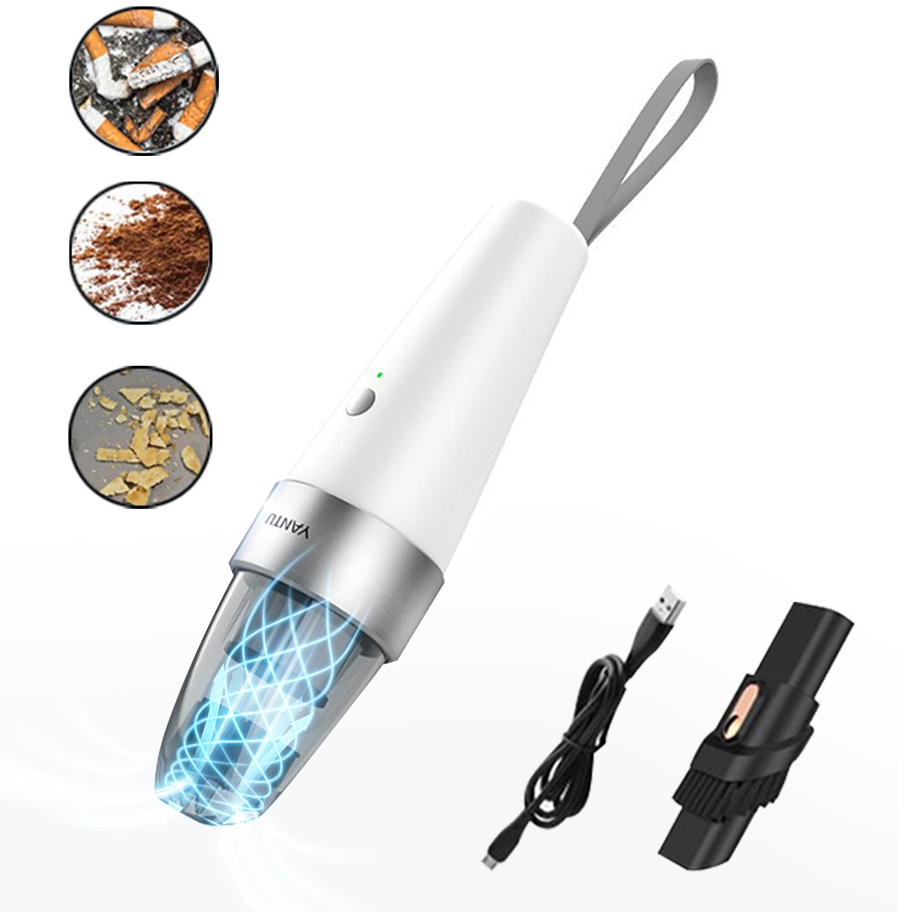 80W Handheld Vacuum Cleaner with Cord 4000PA High Power Car Vacuum Cleaner Small